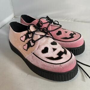 Strange Cvlt pastel pink jack-o’-lantern heart velvet krypt creeper 11 hallowen